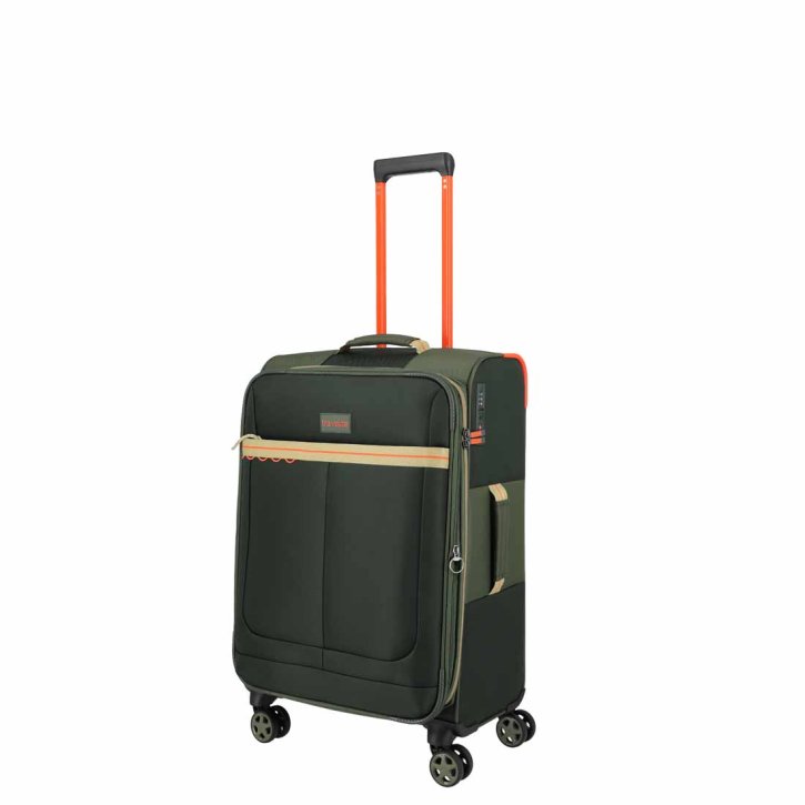 Travelite COLOR CRAZE 4w  Trolley M erw. oliv